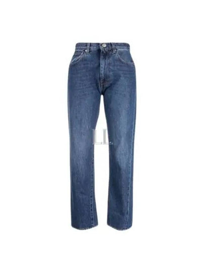 Twist Seam Straight Jeans Blue - TOTEME - BALAAN 2