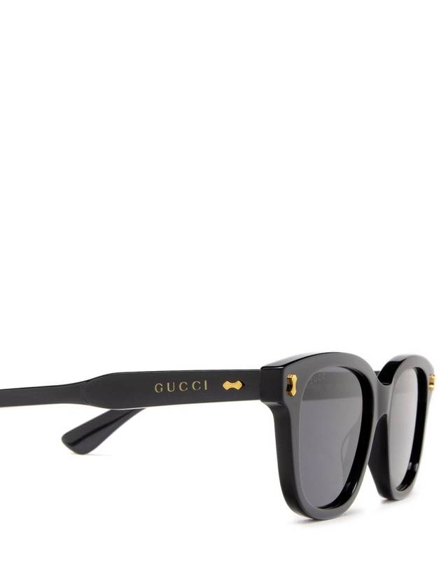 Eyewear Square Sunglasses Black - GUCCI - BALAAN 4