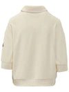 Terry Polo T Shirt Ivory 8A000 06 596LS 034 - MONCLER - BALAAN 3