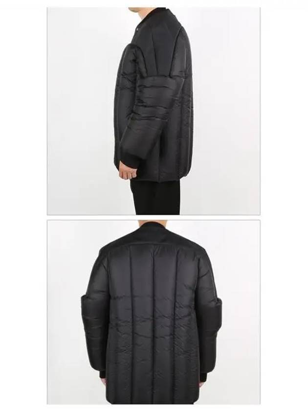 Geth Bomber Padded Black - RICK OWENS - BALAAN 4