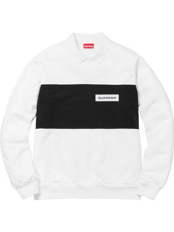 Polo Crewneck White Polo Crewneck White - SUPREME - BALAAN 1