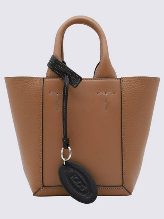 Tote Bag XBWCLNA01T0N2B9O80 BROWN - TOD'S - BALAAN 1