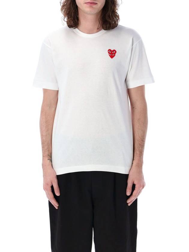 Double patch t-shirt - COMME DES GARCONS PLAY - BALAAN 4