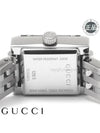 G-Frame Diamond Dial Watch Silver - GUCCI - BALAAN 6