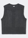 Classic Round Neck Vest_Black - KINETO - BALAAN 4