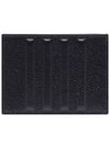 Note Compartment Card Wallet Black - THOM BROWNE - BALAAN 5