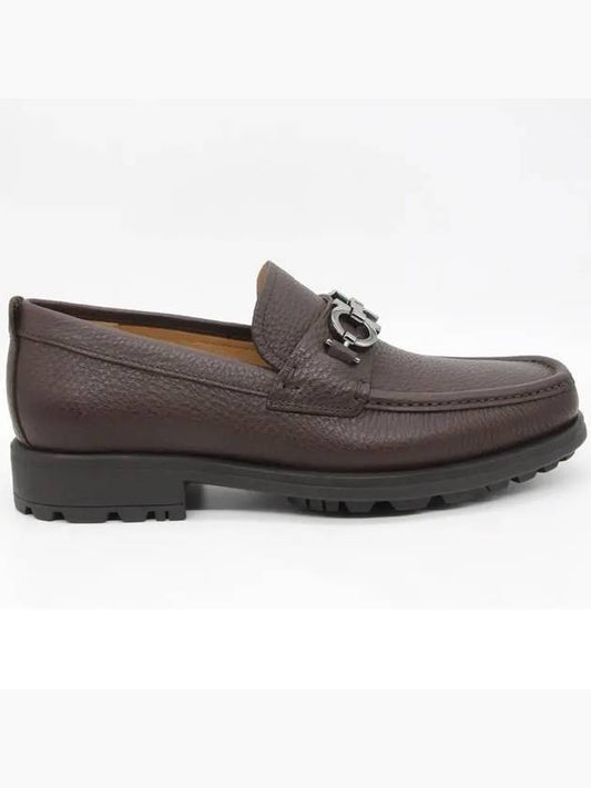 Men's David Gancini Loafers Brown - SALVATORE FERRAGAMO - BALAAN 2