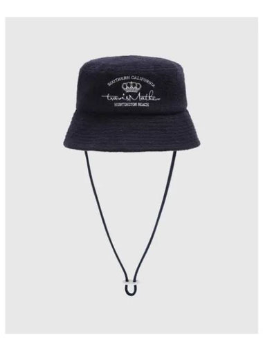 TRAVISMATHEW Women s Woolterry Bucket Hat Navy - TRAVIS SCOTT - BALAAN 1