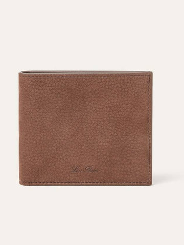 Extra Compact Half Wallet Shaded Woodland - LORO PIANA - BALAAN 1