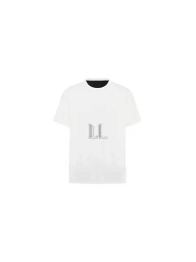 Double Layer Cotton Short Sleeve T-Shirt White - BOTTEGA VENETA - BALAAN 2