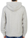 Men's Red Heart Waffen Zip Up Hoodie Grey P1 T168 1 - COMME DES GARCONS - BALAAN 6