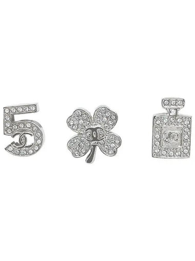 Ellove 22P Symbol Brooch Silver 3P SET 4ET1819 - CHANEL - BALAAN 1