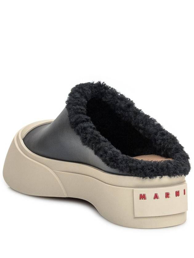 Pablo Shearing Clog Low Top Sneakers Black - MARNI - BALAAN 4