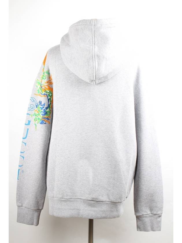 Dragon embroidery hooded sweatshirt L - GUCCI - BALAAN 3