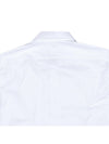 Poplin Long Sleeve Shirt White - CELINE - BALAAN 9