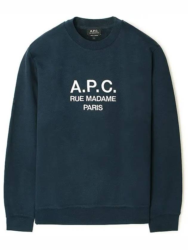 Men's Rufus Sweatshirt Navy - A.P.C. - BALAAN 2