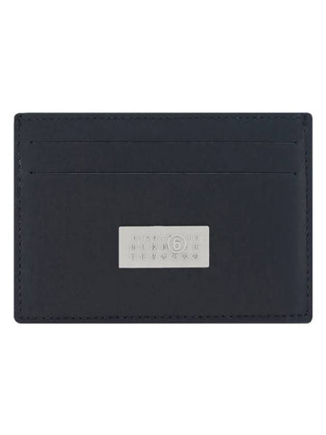 Numbering Metal Patch Card Wallet Black - MAISON MARGIELA - BALAAN 1