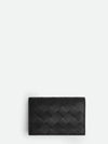 Intrecciato Folding Card Wallet Black - BOTTEGA VENETA - BALAAN 2