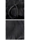 HP55 JF451 15 Pleated Tapered Pants Black Men s TEO - ISSEY MIYAKE - BALAAN 5