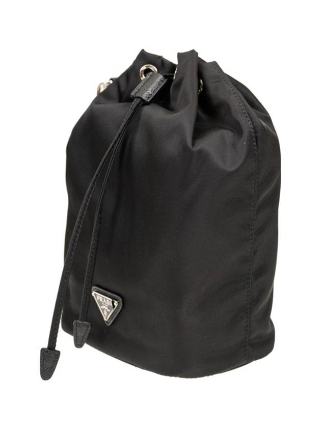 Re-Nylon Drawstring Pouch Black - PRADA - BALAAN 3