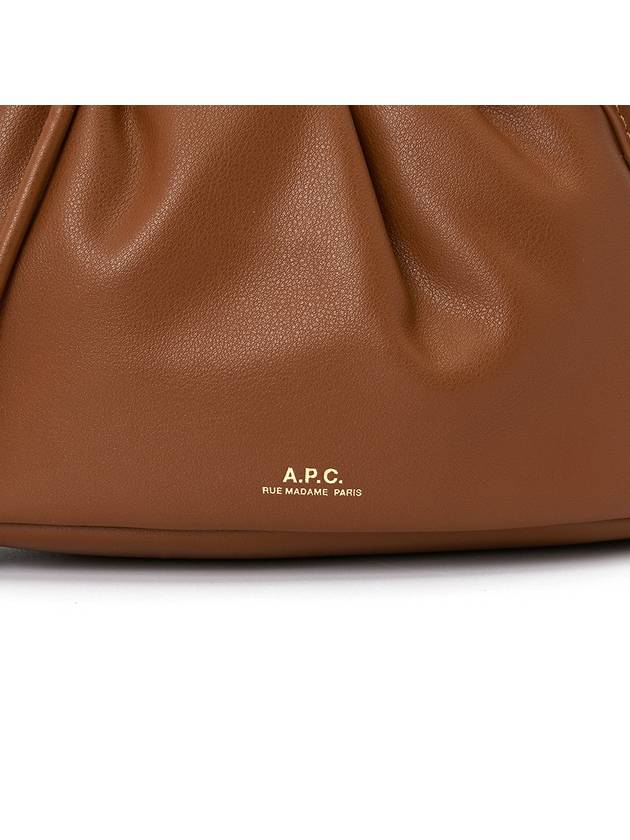 Ninon Small Drawstring Cross Bag Brown - A.P.C. - BALAAN 9