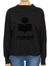 Kilsen Logo Print Sweatshirt Black - ISABEL MARANT - BALAAN 2