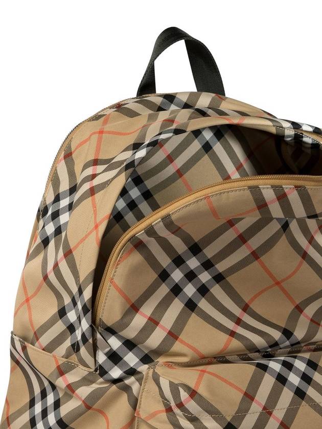 Nova Check Backpack Beige - BURBERRY - BALAAN 6