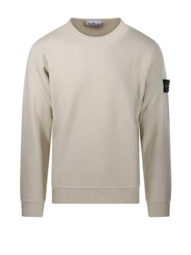 Wappen Patch Crew Neck Cotton Sweatshirt Plaster - STONE ISLAND - BALAAN 1