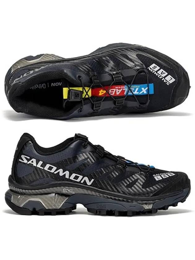 XT4 OG Low Top Sneakers Silver Black - SALOMON - BALAAN 6