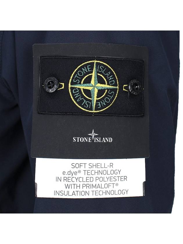 Compass Badge Hooded Jacket Navy - STONE ISLAND - BALAAN 7