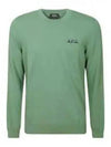 Embroidered Logo Knit Top Green - A.P.C. - BALAAN 2