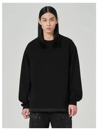 Cotton side sweatshirt black domestic product GM0023112442940 - JUUN.J - BALAAN 1