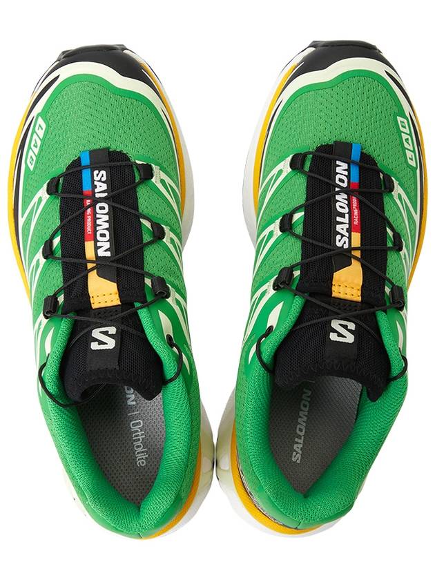 XT 6 low top sneakers bright green - SALOMON - BALAAN 3