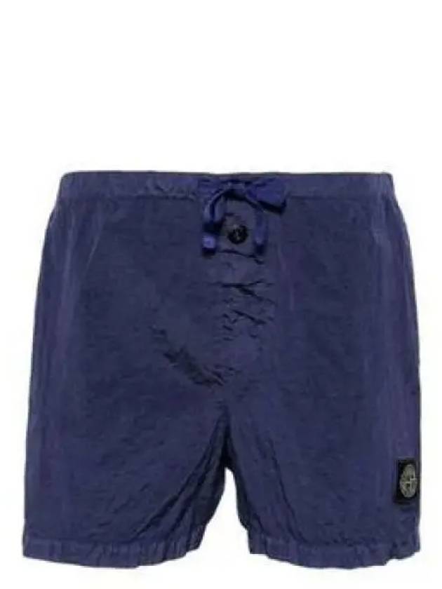 Swimming Nylon Trunk Shorts Purple Blue - STONE ISLAND - BALAAN 2