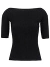 Soraia Knit Top Black - MAX MARA - BALAAN 5