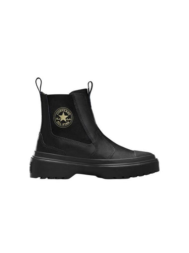 Kids Chuck Taylor All Star Rugged Chelsea Boots Black - CONVERSE - BALAAN 1