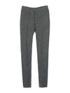 Men's Herringbone Backstrap Straight Pants Grey - THOM BROWNE - BALAAN 2