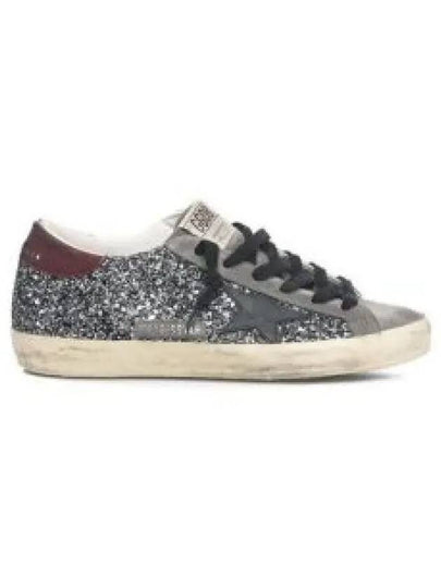 Superstar Classic Glitter Low Top Sneakers Grey - GOLDEN GOOSE - BALAAN 2