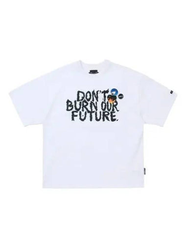 DBOF Logo Short Sleeve T Shirt White - AJOBYAJO - BALAAN 1