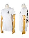 Cotton Casual Short Sleeve T-Shirt White - OFF WHITE - BALAAN 3