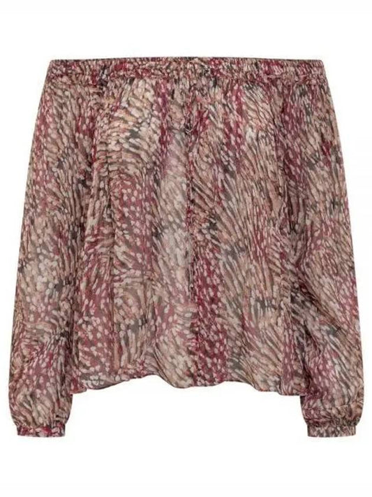 24 VUTTI HT0346FA B1J11E 40RY Booty Off Shoulder Top - ISABEL MARANT - BALAAN 1