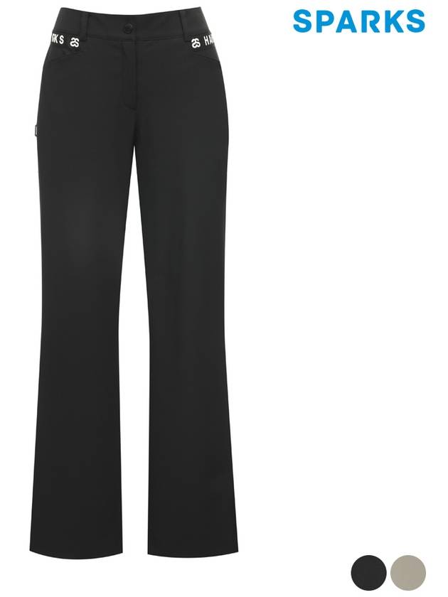 side point semi bootcut long pants pants SO1LPA001 - SPARKS - BALAAN 2