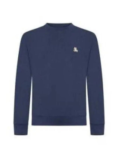 Chillax Patch Regular Sweatshirt Eclipse Blue - MAISON KITSUNE - BALAAN 2