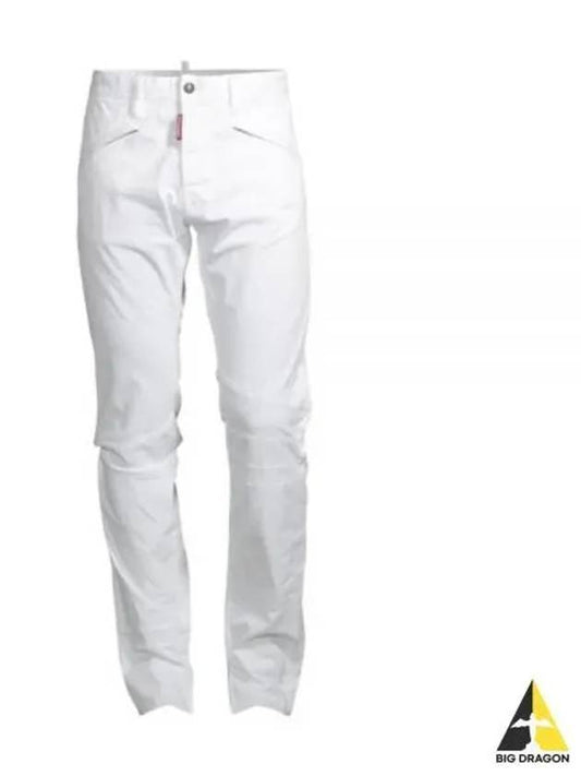 Men's Cool Guy Straight Pants White - DSQUARED2 - BALAAN 2