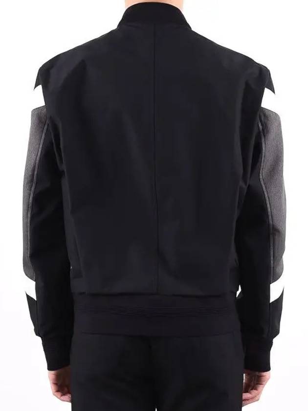 Geometric blouson jacket PBSP56C - NEIL BARRETT - BALAAN 4