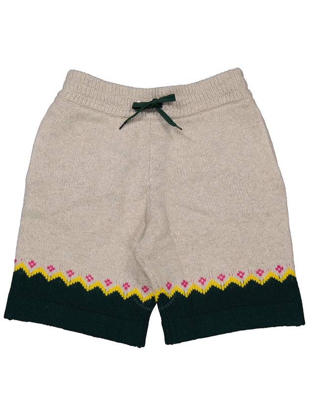 Men's Pair Knit Shorts Beige - BURBERRY - BALAAN 3