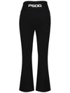 Banded slit bootcut pants BK - PASSARDI - BALAAN 3