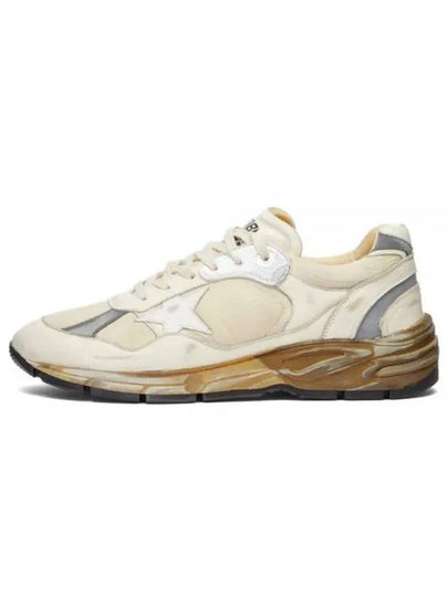 Dad Star Nappa Nylon Low Top Sneakers Beige - GOLDEN GOOSE - BALAAN 2