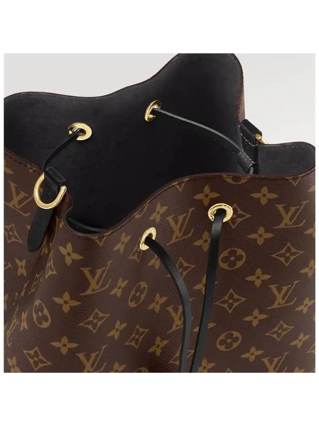 Monogram Neonoe Bucket Bag Brown Black - LOUIS VUITTON - BALAAN 4