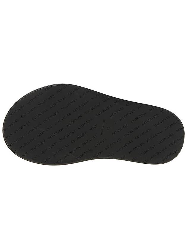 Easy Leather Slippers Black - BALENCIAGA - BALAAN.